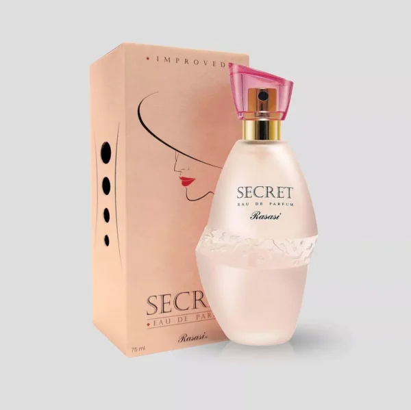 Rasasi Secret Eau De Perfume For Women Long Lasting Scent 75ml